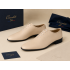 Pantofi barbati eleganti bej din piele naturala dintr-o bucata cu siret Havana GKR51TSB
