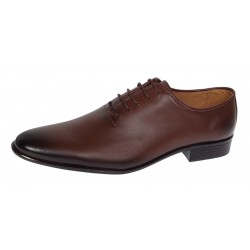 Pantofi barbati eleganti din piele naturala - Maro Cognac Havana 51