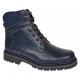 Bocanci barbati Sport din piele naturala model Bleumarin Imblanit GKR5KBLUE
