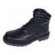 Bocanci barbati Sport din piele naturala model Negru imblanit GKR5KN