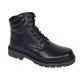 Bocanci barbati Sport din piele naturala model Negru imblanit GKR5KN