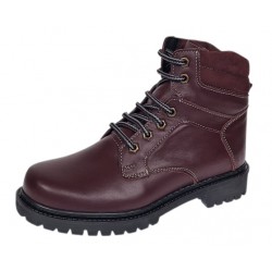Bocanci barbati Sport din piele naturala model Bordeaux Imblaniti GKR5KVIS