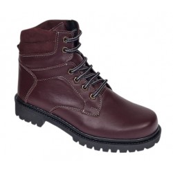 Bocanci barbati Sport din piele naturala model Bordeaux Imblaniti GKR5KVIS