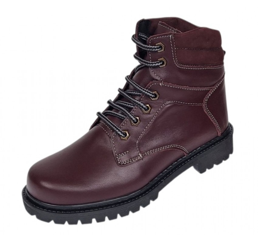 Bocanci barbati Sport din piele naturala model Bordeaux Imblaniti GKR5KVIS
