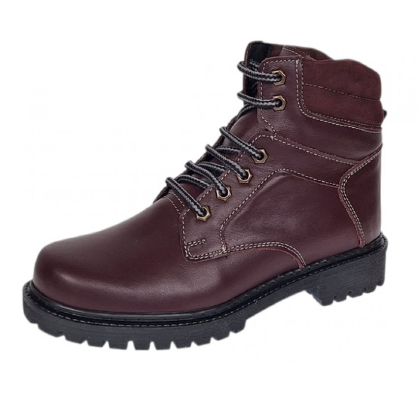 Bocanci barbati Sport din piele naturala model Bordeaux Imblaniti GKR5KVIS