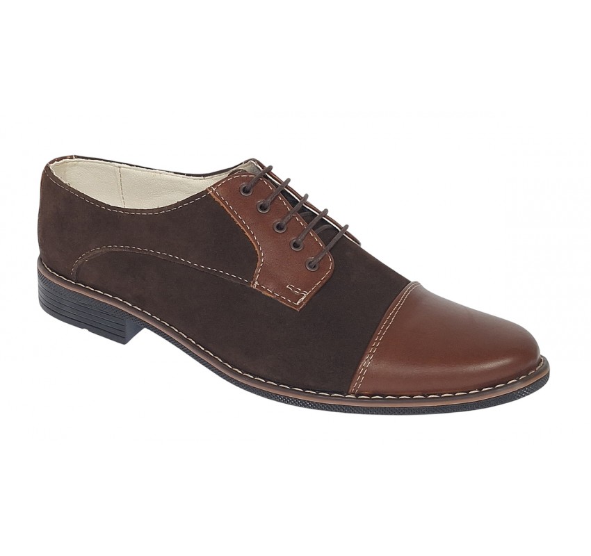 Pantofi barbati casual din piele naturala intoarsa - Marimea 39, 40, 44 Maro - GKR5RM Pantofi barbati casual din piele naturala intoarsa - Marimea 39, 40, 44 Maro - GKR5RM