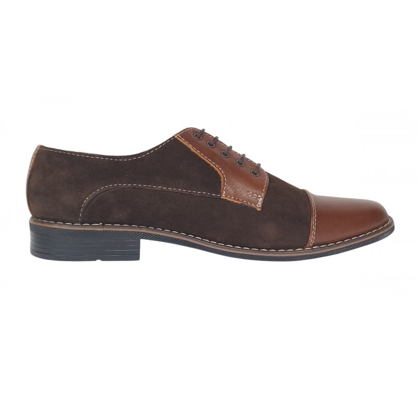 Pantofi barbati casual din piele naturala intoarsa - Marimea 39, 40, 44 Maro - GKR5RM Pantofi barbati casual din piele naturala intoarsa - Marimea 39, 40, 44 Maro - GKR5RM