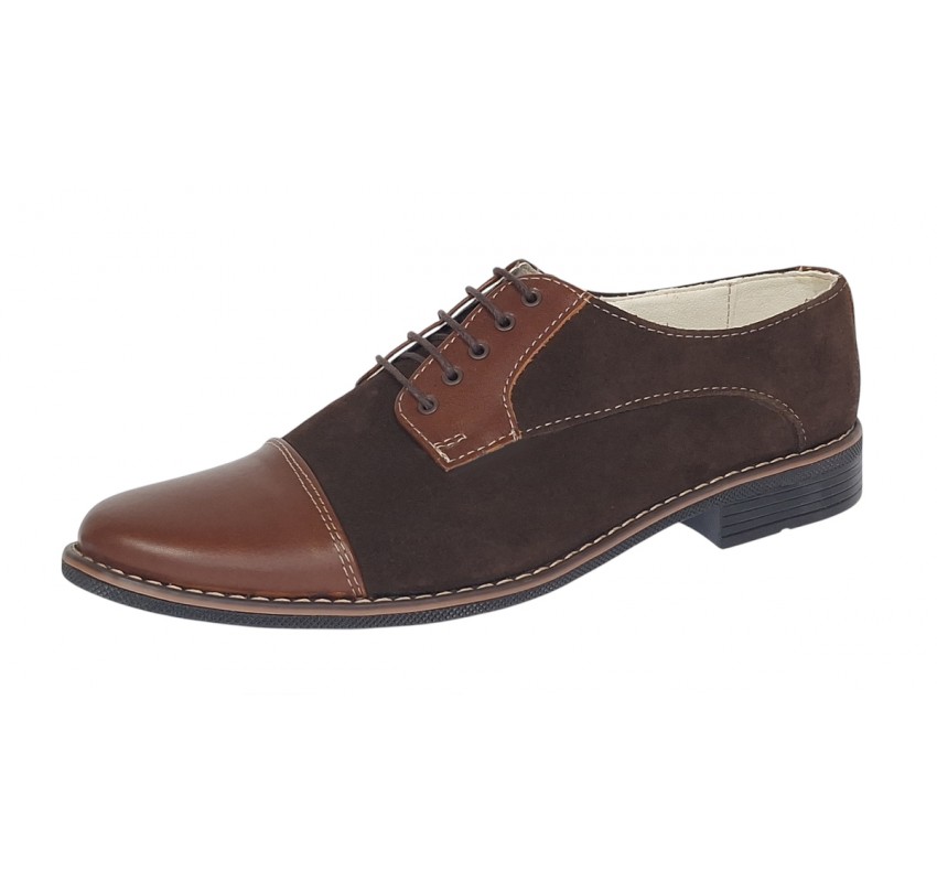 Pantofi barbati casual din piele naturala intoarsa - Marimea 39, 40, 44 Maro - GKR5RM Pantofi barbati casual din piele naturala intoarsa - Marimea 39, 40, 44 Maro - GKR5RM