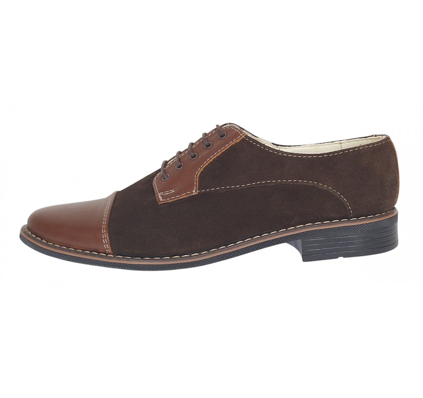 Pantofi barbati casual din piele naturala intoarsa - Marimea 39, 40, 44 Maro - GKR5RM Pantofi barbati casual din piele naturala intoarsa - Marimea 39, 40, 44 Maro - GKR5RM