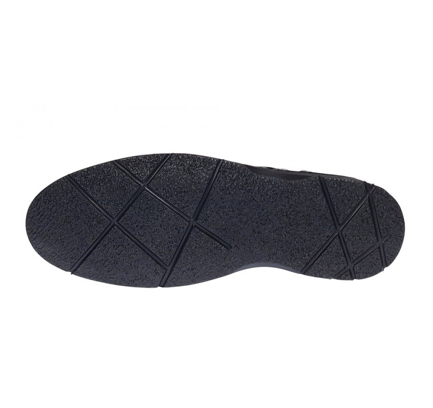 Pantofi barbati casual din piele naturala pe calapod lat Maro GKR5XM