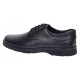 Pantofi barbati casual din piele naturala pe calapod lat Negru GKR5XN