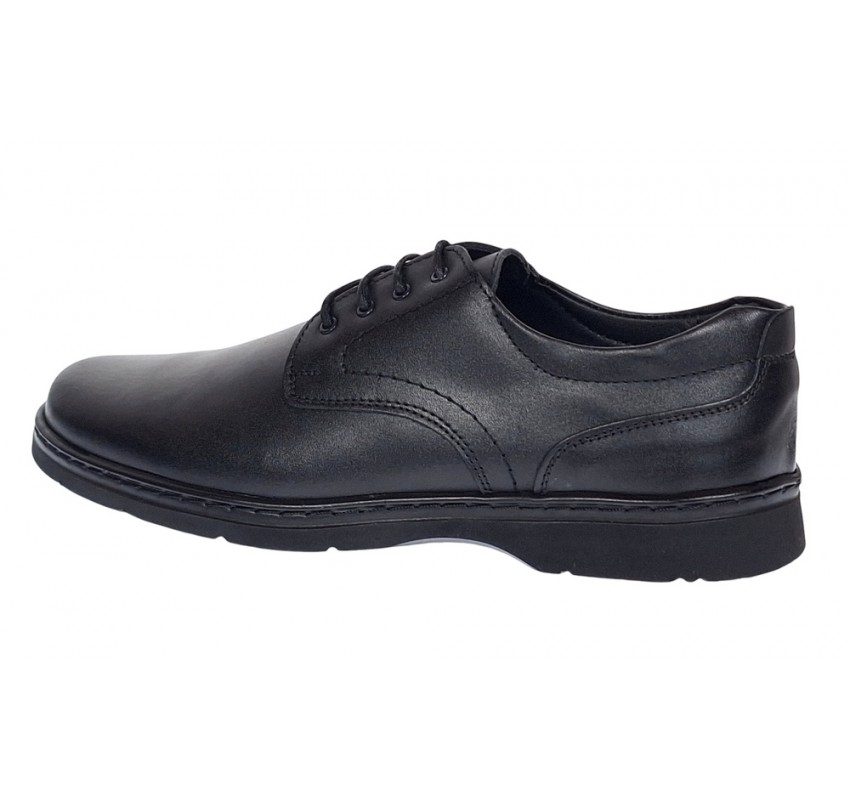 Pantofi barbati casual din piele naturala pe calapod lat Negru GKR5XN Pantofi barbati casual din piele naturala pe calapod lat Negru GKR5XN