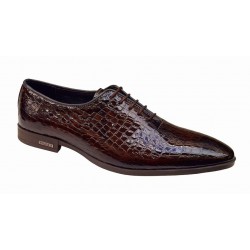 Pantofi eleganti pentru barbati piele naturala croco Maro GKR70M