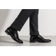 Pantofi eleganti pentru barbati, piele naturala croco Negru GKR70N