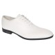 Pantofi albi eleganti barbati piele naturala GKR71A