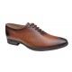 Pantofi barbati eleganti din piele naturala maro coniac GKR71M