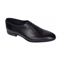 Pantofi barbati eleganti piele naturala de culoare neagra GKR71N