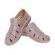 Sandale barbati casual din piele naturala Bej Box GKR73BEJ