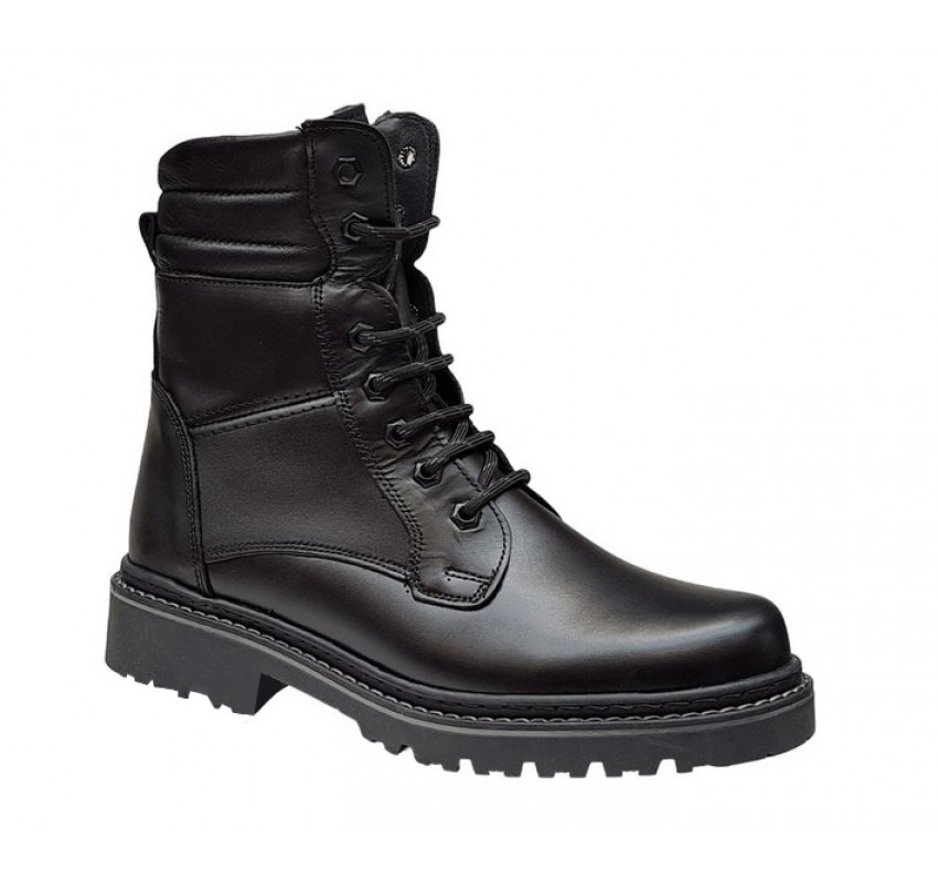 Bocanci barbati militari din piele naturala neimblaniti All Season Army GKR79LN 