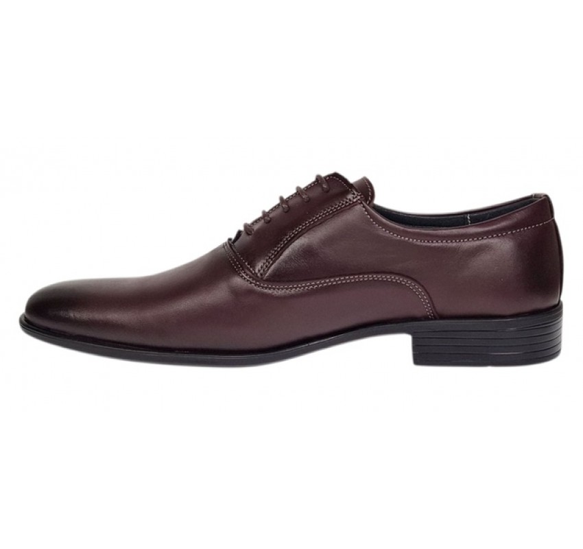 Pantofi barbati eleganti din piele naturala Bordeaux GKR802VIS