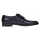 Pantofi barbati eleganti din piele naturala Negru - GKR80N
