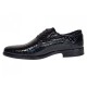 Pantofi barbati de gala - eleganti din piele naturala croco lac Ciucaleti Lorenzo 819