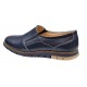 Pantofi barbati, casual din piele naturala, Bleumarin, GKR81BLU