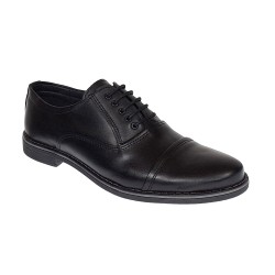 Pantofi barbati casual din piele naturala Negru P32NBOX Pantofi barbati casual din piele naturala Negru P32NBOX