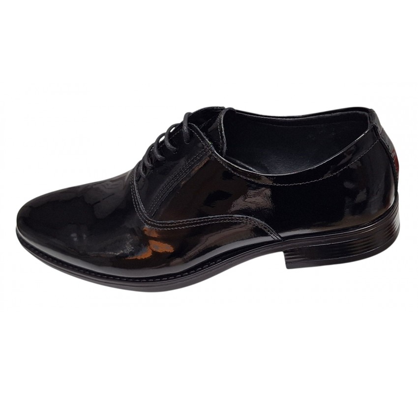 Pantofi eleganti barbati piele naturala Enzo Negru LAC 824