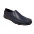 Pantofi barbati casual din piele naturala cu elastic Bleumarin, GKR82BLU