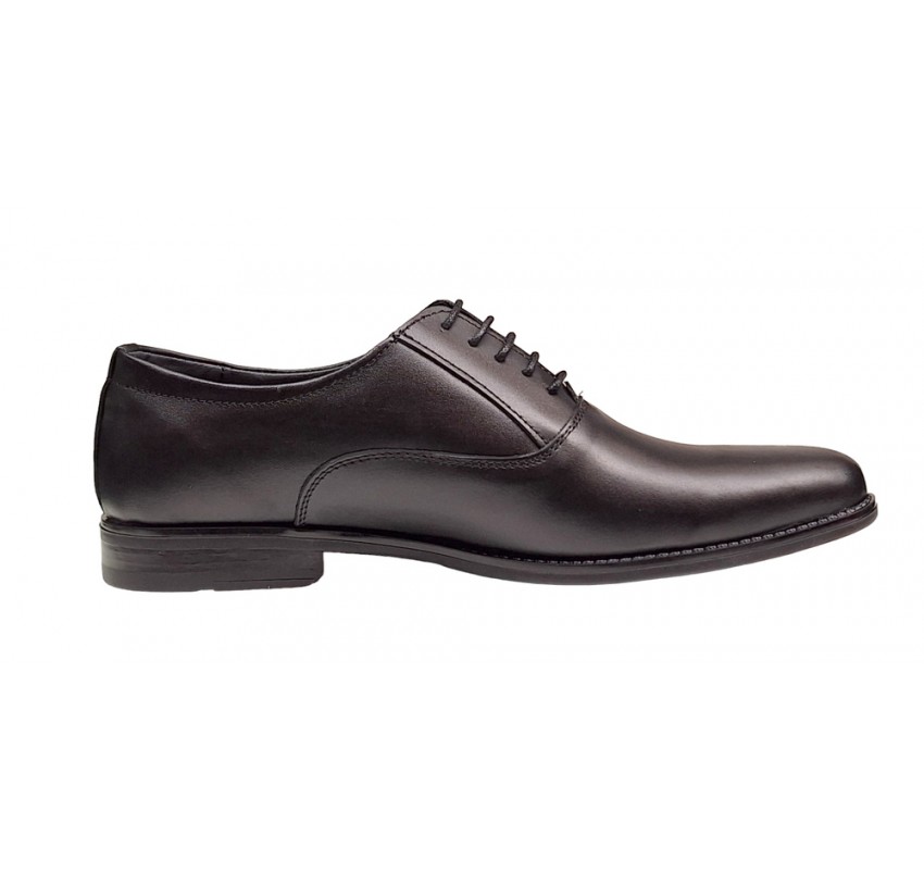 Pantofi barbati eleganti din piele naturala , Negru , Enzo - GKR84N