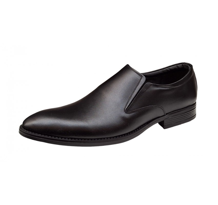 Pantofi barbati eleganti din piele naturala , Negru , Enzo - GKR85EN