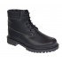 Bocanci din piele naturala, imblaniti, model iarna. Negru, marimi 35 la 38 GKR8K