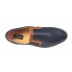Pantofi barbati casual din piele naturala bleumarin - GKR90BLU