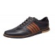 Pantofi barbati sport din piele naturala , Bleumarin, Maro - GKR92BLM Pantofi barbati sport din piele naturala , Bleumarin, Maro - GKR92BLM