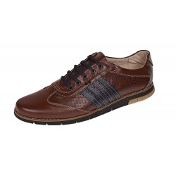 Pantofi barbati sport din piele naturala Maro - GKR92M