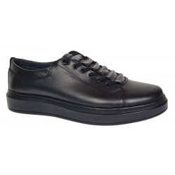 Pantofi barbati casual sport din piele naturala - inchidere elastica GKR96N
