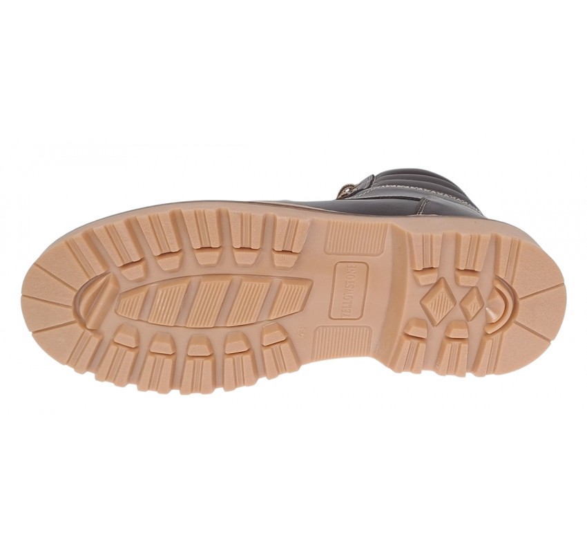 Bocanci barbati din piele naturala imblaniti model iarna Maro K9