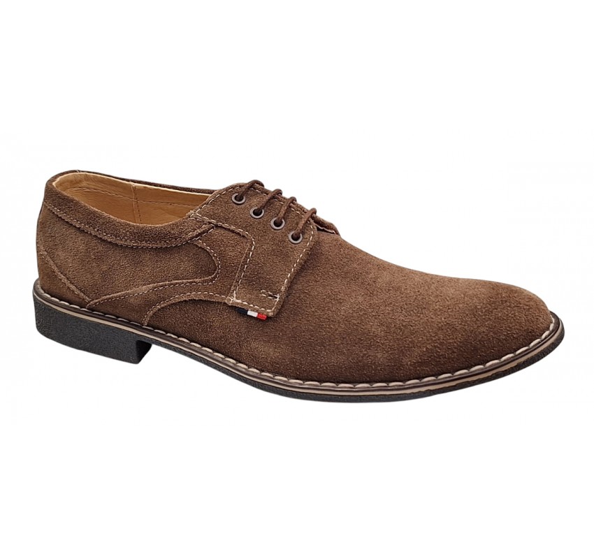 Pantofi barbati casual din piele naturala intoarsa - Marimea 39 Maro - GKR7XM Pantofi barbati casual din piele naturala intoarsa - Marimea 39 Maro - GKR7XM