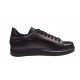 Pantofi barbati sport, casual din piele naturala, Negru - BLACKCOMBAT-2N