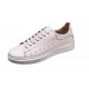 Pantofi barbati sport, casual din piele naturala, Alb - COMBAT