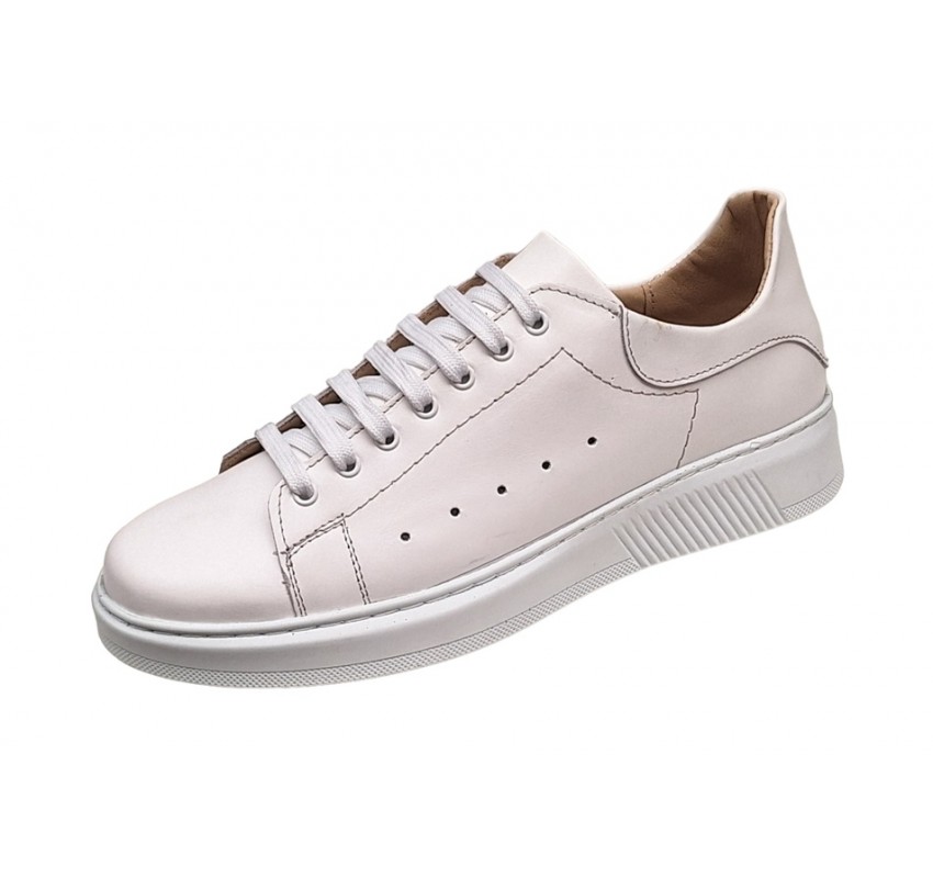 Pantofi barbati casual din piele naturala - Model Alb A2 Pantofi barbati casual din piele naturala - Model Alb A2