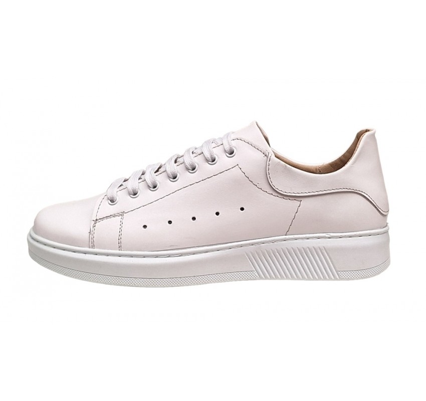 Pantofi barbati casual din piele naturala - Model Alb A2 Pantofi barbati casual din piele naturala - Model Alb A2