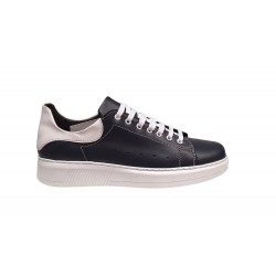 Pantofi barbati casual din piele naturala, Bleumarin - Alb, GKR-COMBAT-2N Pantofi barbati casual din piele naturala, Bleumarin - Alb, GKR-COMBAT-2N