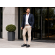 Pantofi barbati casual din piele naturala - Corsa Negru Siret
