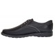 Pantofi barbati casual din piele naturala - Corsa Negru Siret Pantofi barbati casual din piele naturala - Corsa Negru Siret