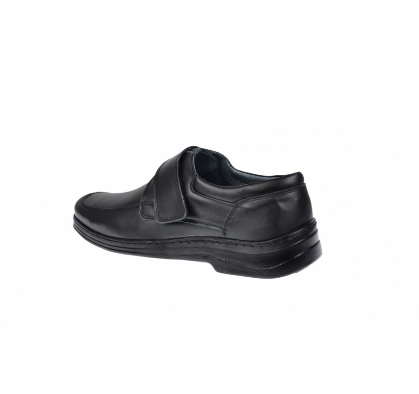 Pantofi barbati casual din piele naturala cu inchidere velcro Dany SCAI