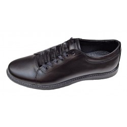 Pantofi barbati casual din piele naturala - Model Negru GKRSPORTN
