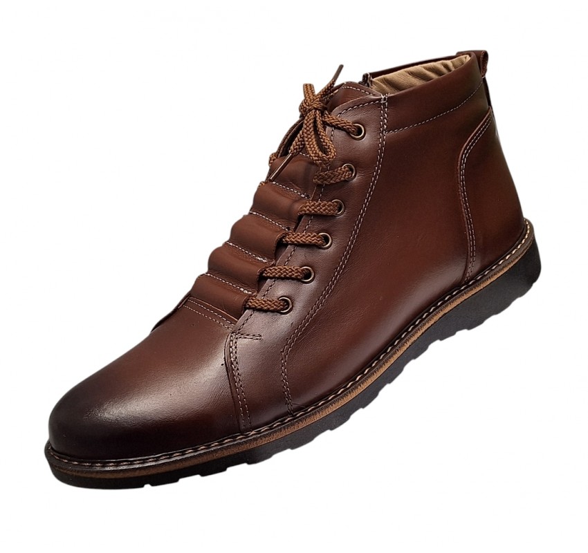 Ghete casual barbati piele naturala (imblanite) GKR Top 1M Ghete casual barbati piele naturala (imblanite) GKR Top 1M