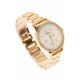 Ceas Dama casual, cu pietricele, GENEVA, auriu, quartz - GNVGOLD